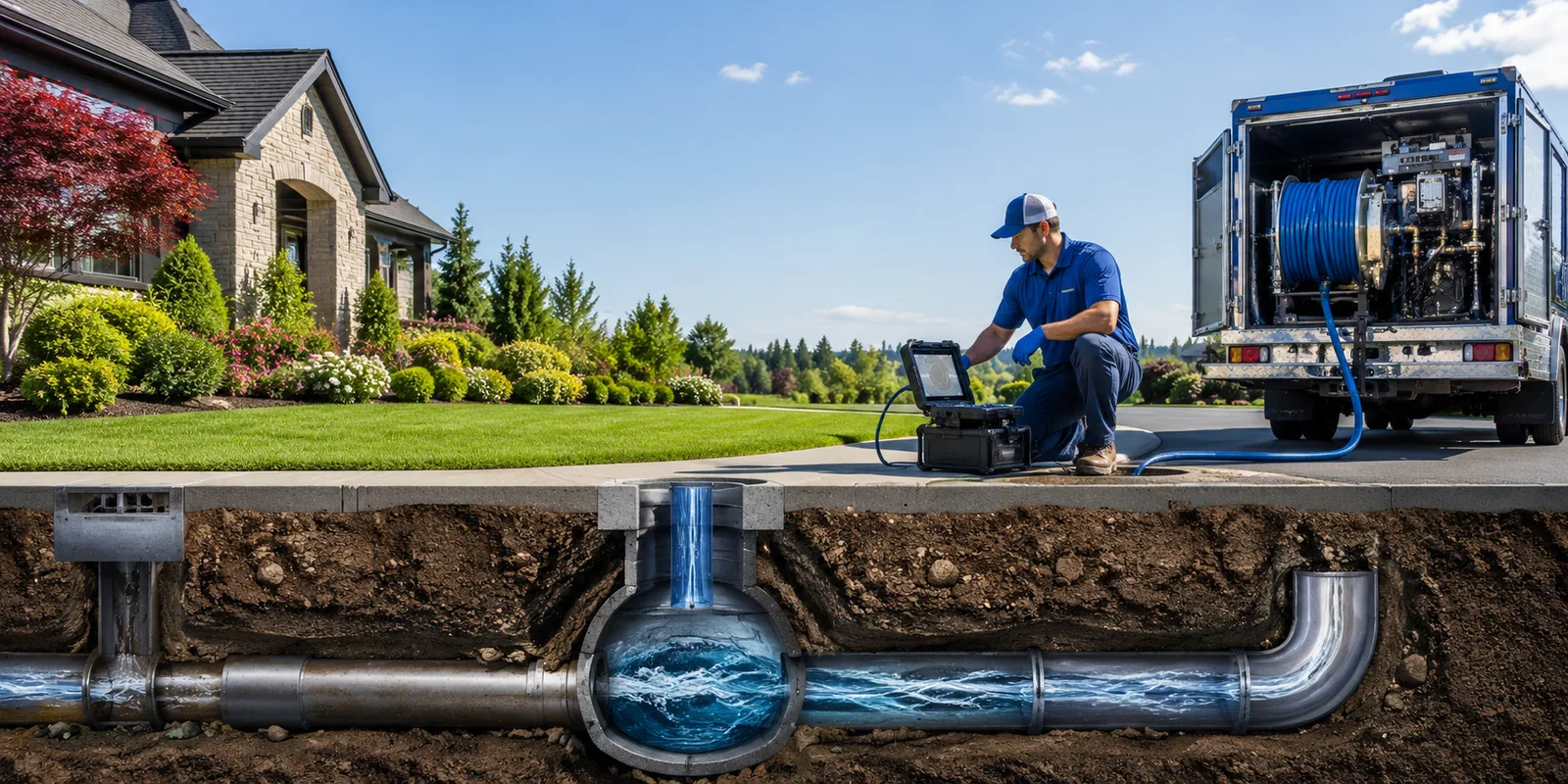 Drainage restoration information for De Soto, WI